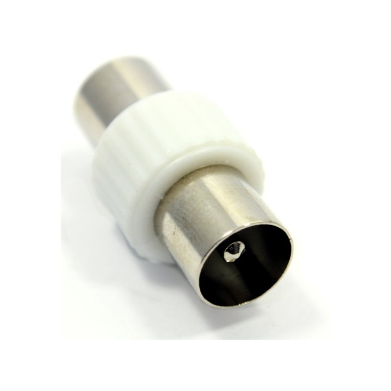 PremiumCord TV antenní spojka IEC 75 Ohm M/M