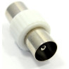 PremiumCord TV antenní spojka IEC 75 Ohm M/M