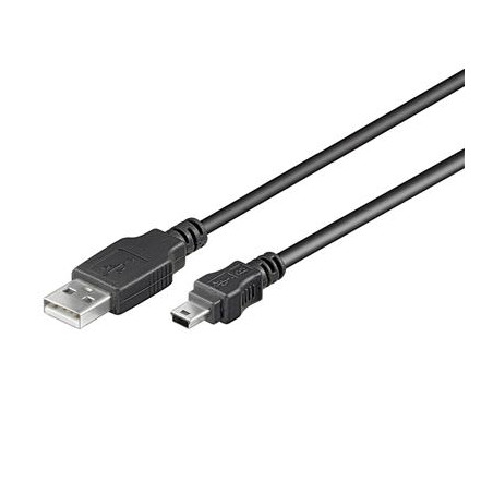 PremiumCord Kabel USB 2.0, A-B mini, 5pinů, 0,5m