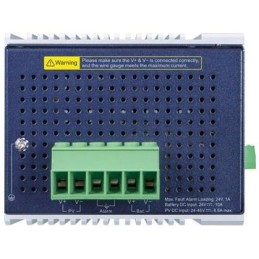 Planet BSP-360 v3 průmyslový solární switch/router, 5x1Gb, 4x PoE+ 802.3at 120W, baterie, 24-45VDC, -10~60°C, IP30