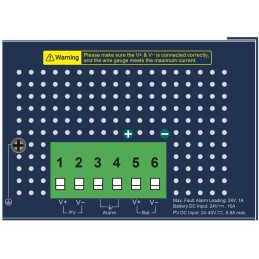 Planet BSP-360 v3 průmyslový solární switch/router, 5x1Gb, 4x PoE+ 802.3at 120W, baterie, 24-45VDC, -10~60°C, IP30