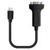 PremiumCord Převodník USB-C na RS232 20cm