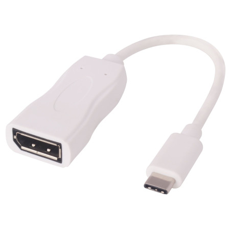 PremiumCord Převodník USB-C na DisplayPort, rozlišení 4K*2K@60Hz