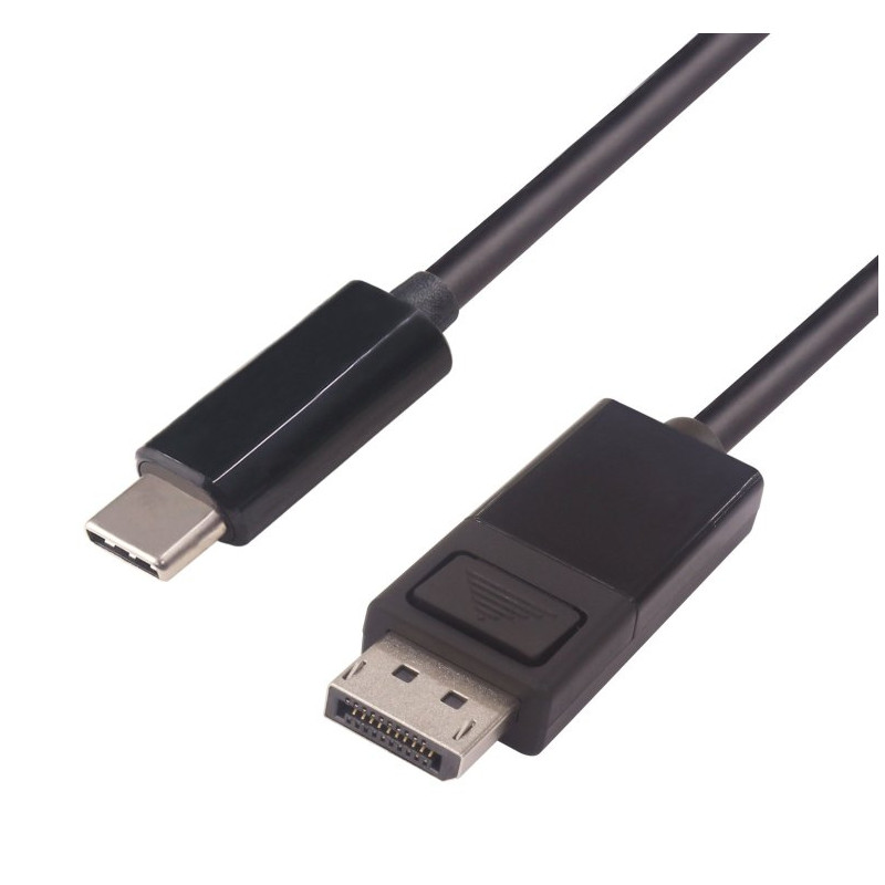 PremiumCord Převodník kabel 2m USB-C na DisplayPort, rozlišení 4K*2K@30Hz