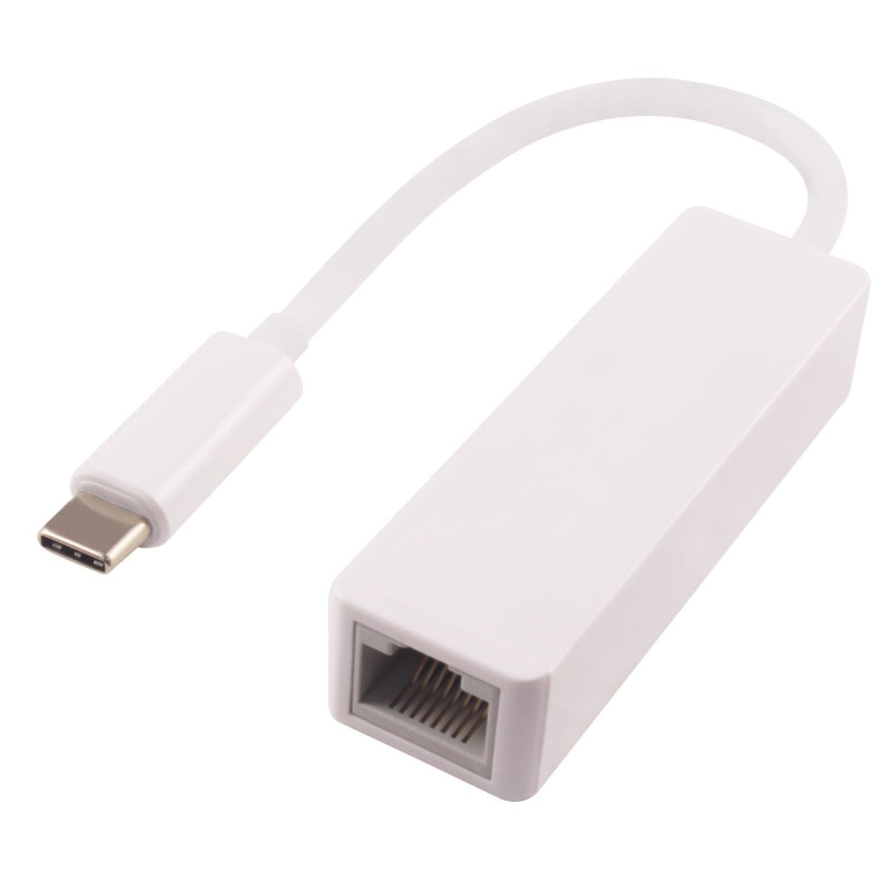PremiumCord Převodník USB-C na Gigabit konektor RJ45