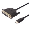 PremiumCord Převodník USB-C na paralelní port Canon 25 pin, délka 1,5m