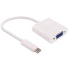 PremiumCord Převodník USB-C na VGA , rozlišení FULL HD 1080p