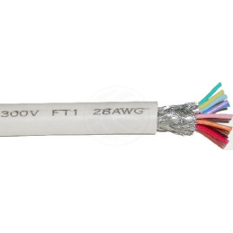 PremiumCord Kabel LYCY 25 žil 1m