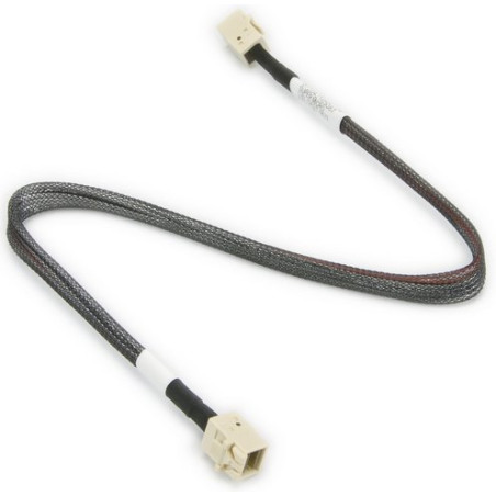 SUPERMICRO internal Mini-SAS HD (SFF-8643) cable for PCIe SSD NVMe, 12Gb/s, 45cm,30AWG,RoHS/REACH