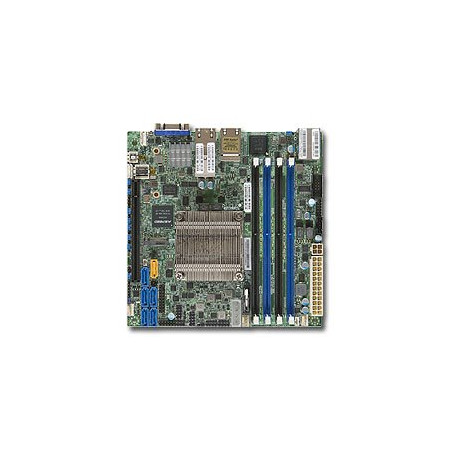 SUPERMICRO mini-ITX MB Xeon D-1537 (8-core), 4x DDR4 ECC RDIMM,6xSATA3.0, 1x PCI-E 3.0 x16, 2x10GbE SFP+,2x1GbE,IPMI
