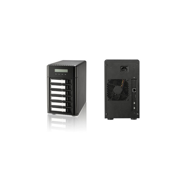 Areca Desktop RAID, 6x 6Gb/s SAS HDD's, 2x 20Gb/s Thunderbolt 2, 1x USB3.0, 180W
