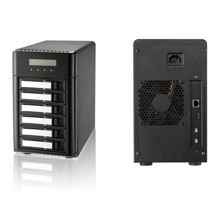 Areca Desktop RAID, 6x 6Gb/s SAS HDD's, 2x 20Gb/s Thunderbolt 2, 1x USB3.0, 180W
