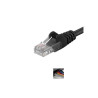 PremiumCord Patch kabel UTP RJ45-RJ45 level 5e 0.25m černá