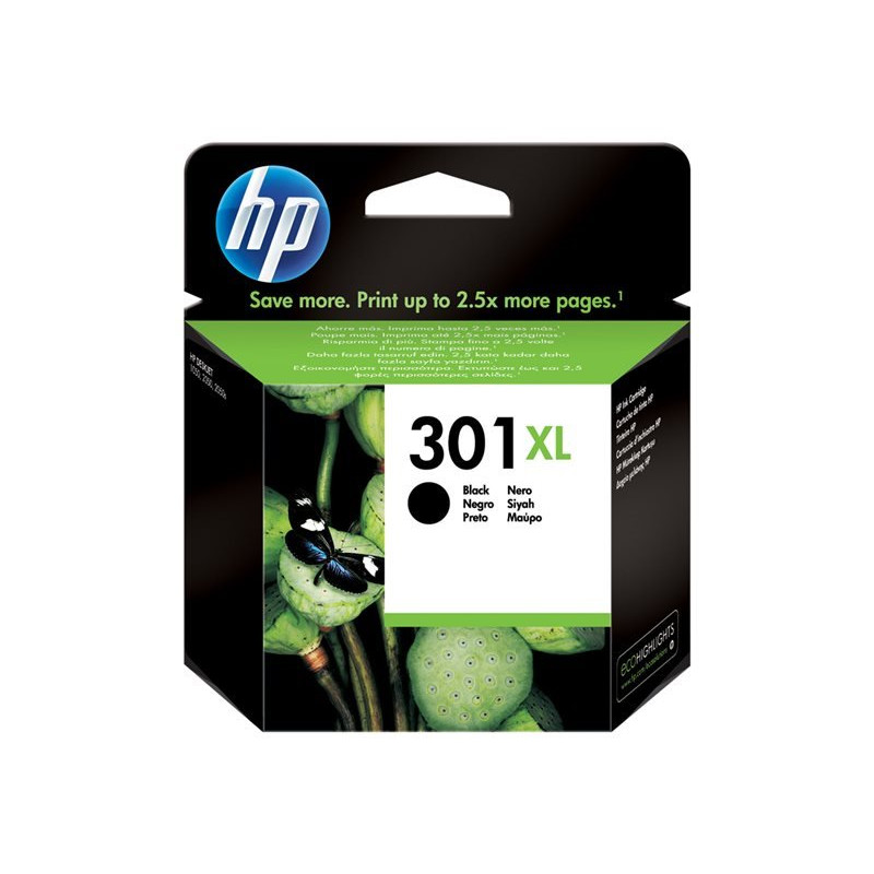 HP Ink Cartridge č.301 Black XL