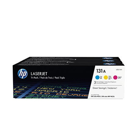 HP Toner 131A LaserJet 3-pack CMY (CF211A-CF213A)