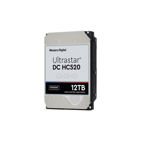 Western Digital Ultrastar DC HC520 3.5in 26.1MM 12000GB 256MB 7200RPM SATA ULTRA 512E SE