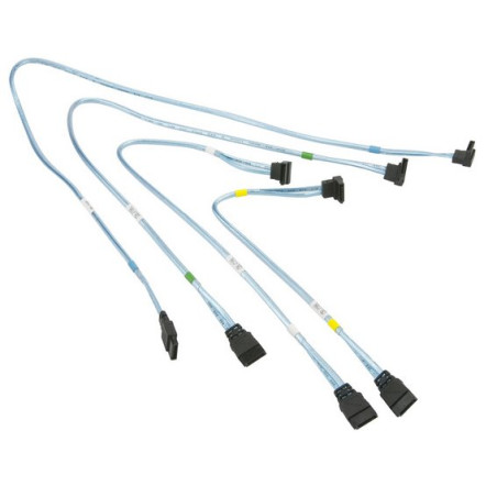 Supermicro SATA Set of Round Straight-Right Angle 56/45.5/35/23cm