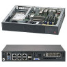 SUPERMICRO Micro 1U mini ITX chassis 2x 2,5" int. HDD, bez zdroje