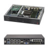 SUPERMICRO mini server 1x FCBGA1667 Xeon D-1518, 4x DDR4 ECC, 84W, M.2, 2x 10Gb SFP+, 6x 1Gb LAN, IPMI