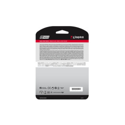 Kingston SSD 480GB A400 SATA III 2.5" TLC 7mm (čtení/zápis: 550/500MB/s, 90/35K IOPS)