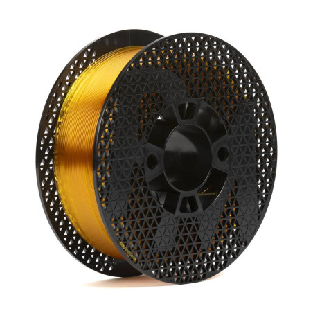 Filament PM tisková struna/filament 1,75 PETG transparentní žlutá, 1 kg