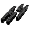 Solarmi MC4 T-Split-Stecker 1 auf 2 (Stecker + Buchse Set)