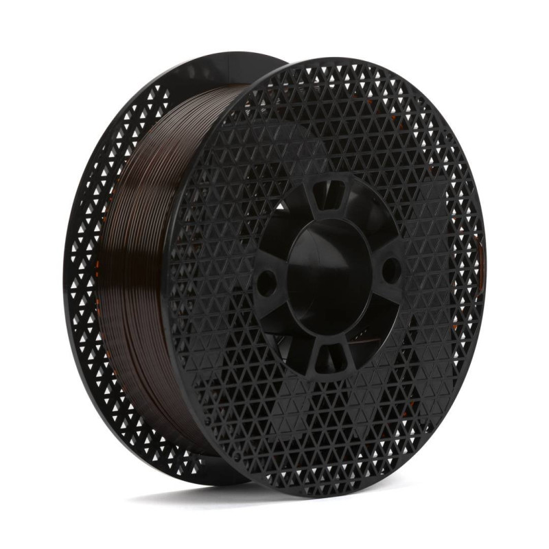 Filament PM tisková struna/filament 1,75 PETG transparentní hnědá, 1 kg