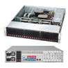 SUPERMICRO 2U chassis 24x 2,5" HS SAS/SATA (6x SFF 8087), 2x920W