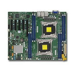 SUPERMICRO MB 2xLGA2011-3, iC612 8x DDR4 ECC,10xSATA3,(PCI-E 3.0/1,2,1(x16,x8,x4)PCI-E 2.0/1(x4),4x LAN,IPMI