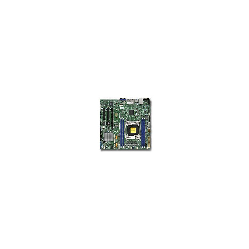 SUPERMICRO MB 1xLGA2011-3, iC612,4x DDR4 ECC,10xSATA3,(PCI-E 3,0 1,2 (x16,x8),2x LAN,IPMI