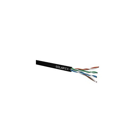Solarix Instalační kabel CAT5E UTP PE Fca venkovní 305m/box SXKD-5E-UTP-PE