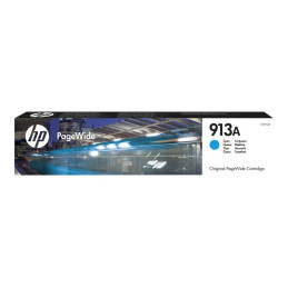 HP Ink Cartridge č.913A azurova