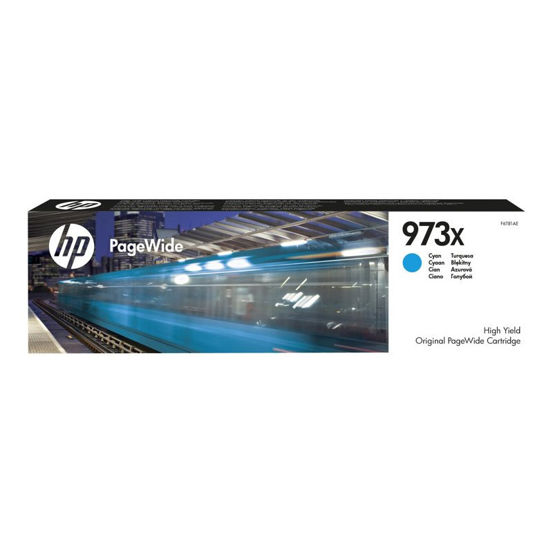 HP Ink Cartridge č.973X azurova
