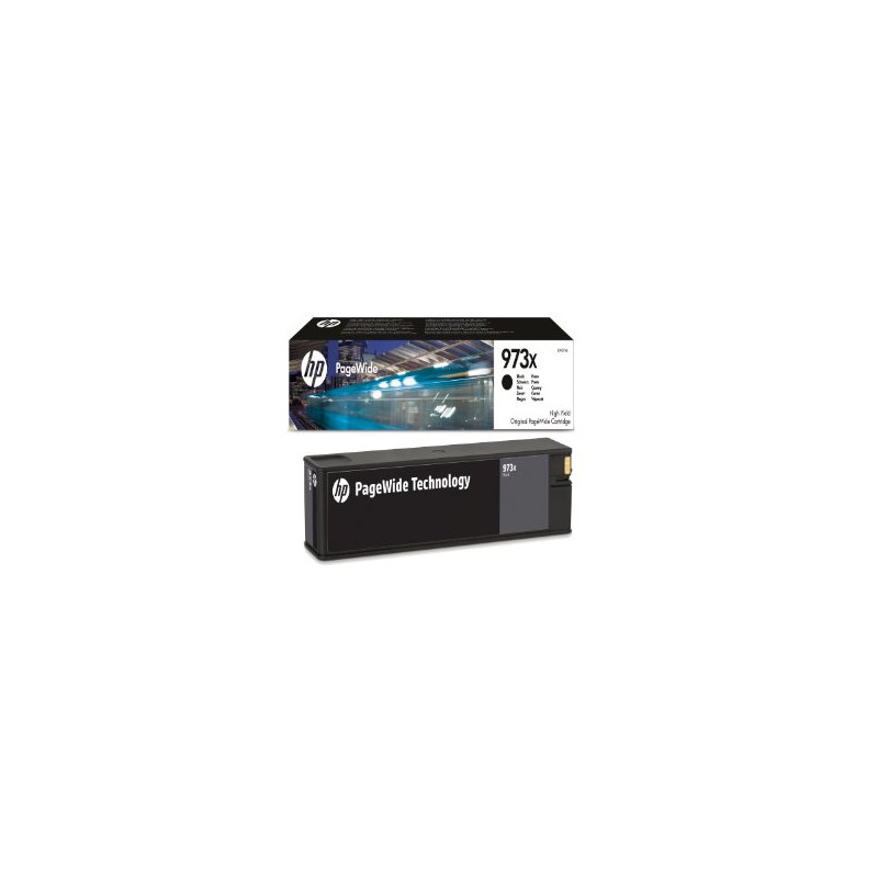 HP 973X High Yield Black Original PageWide Cartridge