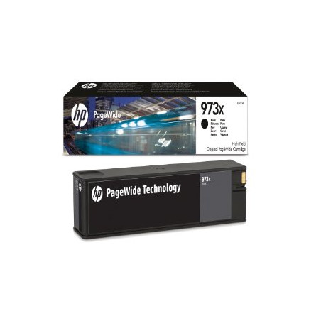 HP 973X High Yield Black Original PageWide Cartridge