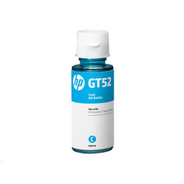 HP Ink Bottle č.GT52 azurova