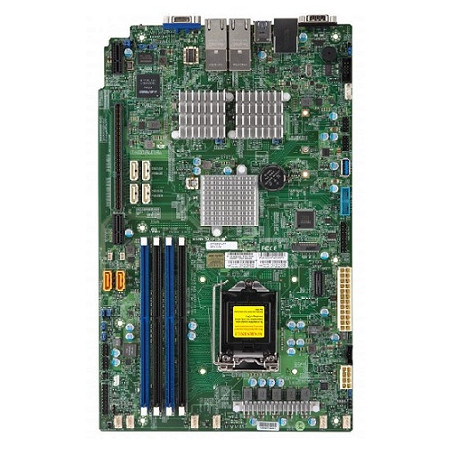 SUPERMICRO MB 1xLGA1151, iC236,DDR4,6xSATA3,PCIe 3.0 ((left:)1 x16(in WIO),(right:)1 x4(in x16)),1x M.2 NGFF,IPMI, 4xLAN