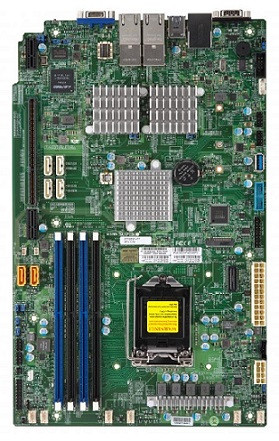 SUPERMICRO MB 1xLGA1151, iC236,DDR4,6xSATA3,PCIe 3.0 ((left:)1 x16(in WIO),(right:)1 x4(in x16)),1x M.2 NGFF,IPMI, 4xLAN