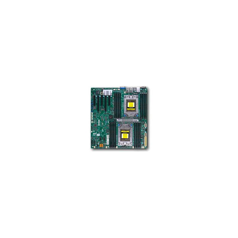 SUPERMICRO MB 2xSP3 (Epyc 7000series SoC),16x DDR4,10xSATA3, 2x NVMe, 1xM.2, PCIe 3.0 (2 x16, 3 x8), IPMI, 2x LAN
