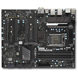 SUPERMICRO MB 1xLGA1151, Z270, 4x DDR4,6xSATA3, 4xPCIe 3.0 x16 (8/8/8/8),1 x4, 2x M.2, 2x U.2, 2xLAN, DP+HDM, HD Audio