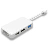 PremiumCord adaptér mini DisplayPort - DP + HDMI + DVI + VGA , 1080p, 4K*2K
