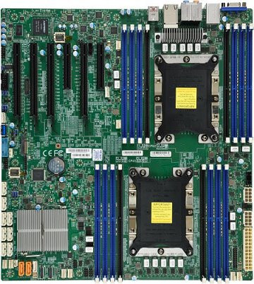 SUPERMICRO MB 2xLGA3647, iC621, 16x DDR4 ECC, 10xSATA3, 1xM.2, PCI-E 3.0/4,2(x16,x8),2x LAN