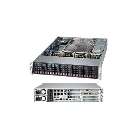 SUPERMICRO 2U chassis 24x 2,5" HS SAS/SATA (12Gb/s SAS3 Expander - 1x SFF 8643), 2x920W (80PLUS platinum), WIO