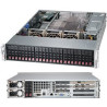 SUPERMICRO 2U chassis 24x 2,5" HS SAS/SATA (12Gb/s SAS3 Expander - 1x SFF 8643), 2x920W (80PLUS platinum), WIO