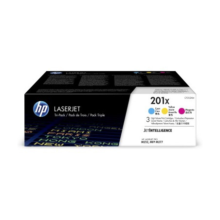 HP Toner 201X LaserJet 3-pack CMY (CF401X-CF403X)