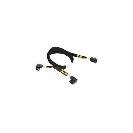 SUPERMICRO NVIDIA GeForce TitanX, GTX 980TI, GTX 1070, GTX 1080 Cable (right angle 8/6-pin PCIe 12V connector)