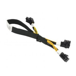 SUPERMICRO NVIDIA GeForce TitanX, GTX 980TI, GTX 1070, GTX 1080 Cable (right angle 8/6-pin PCIe 12V connector)