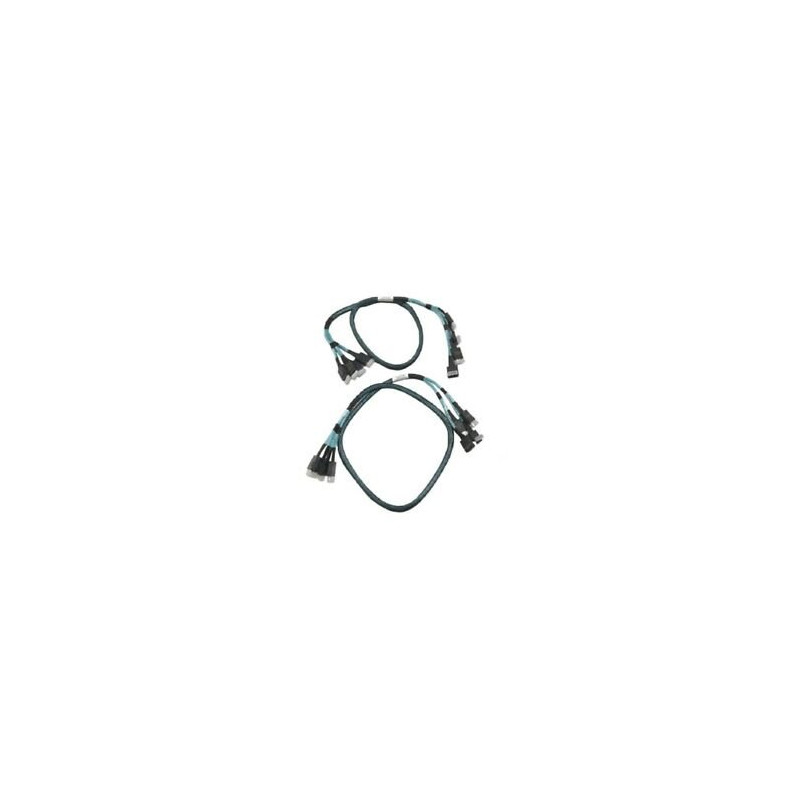 INTEL 875mm long, Cable Kit Oculink 2U 4 port Switch Card for Riser 1 or 2 to Middle Drive Bay