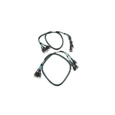 INTEL 875mm long, Cable Kit Oculink 2U 4 port Switch Card for Riser 1 or 2 to Middle Drive Bay