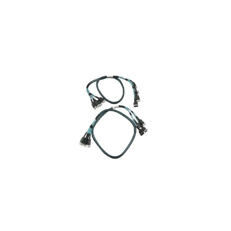INTEL 875mm long, Cable Kit Oculink 2U 8 port Switch Card for Riser 1 or 2 to Middle Drive Bay